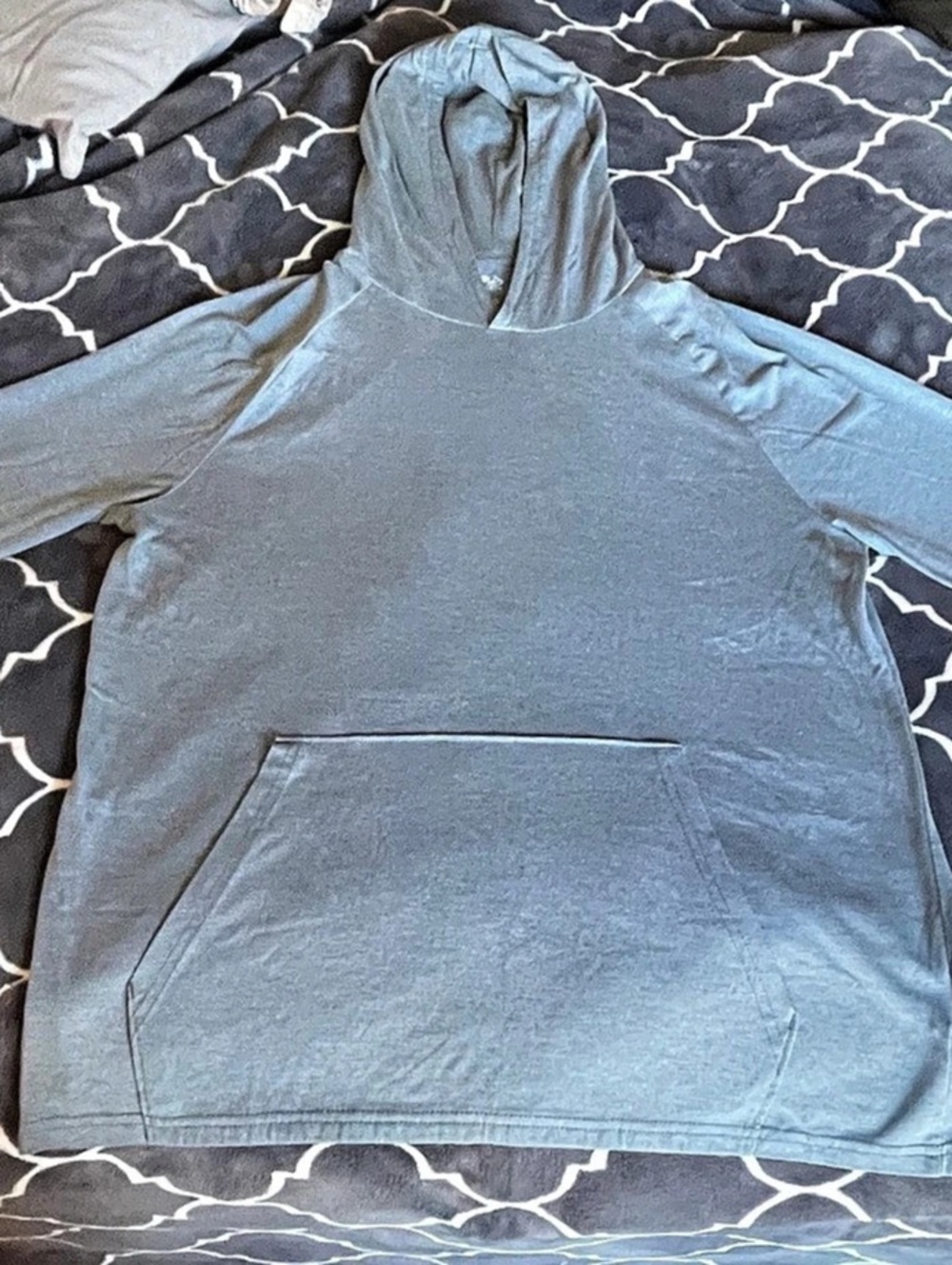 Athletic Works Gray Hoodie Size Large